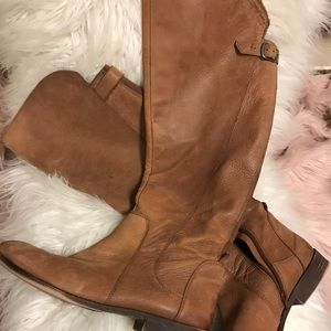Winter Brown Riding Boots